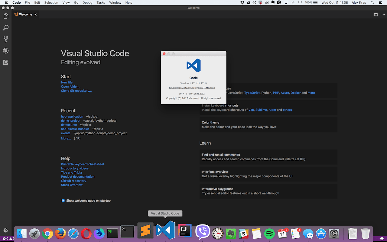 visual studio code mac download